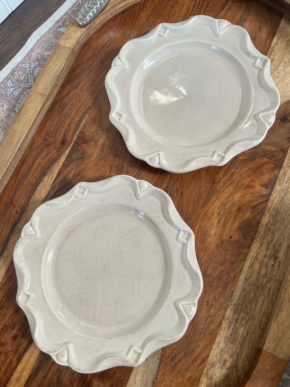 (4) Vintage Palais Royale Salad/Dessert Plates